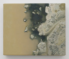 Sandra Mendelsohn Rubin / 
Salt Pond #2, 2012 / 
oil on polyester / 
5 x 6 in. (12.7 x 15.2 cm)