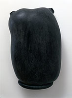 Peter Shelton / 
dogear, 2003 - 04 / 
cast bronze / 
17 x 11 x 7 in (43.2 x 27.9 x 17.8 cm)
