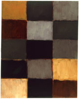 Sean Scully / 
Big Grey Robe, 2002 / 
oil on linen / 
90 x 72 in (228.6 x 182.9 cm) / 
Private collection 