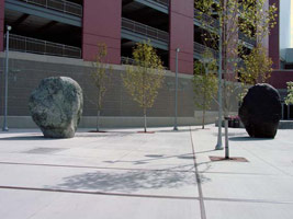 ROCKshadow, 2002 / 
Public Commission, Seattle, WA 