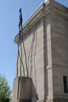 thinman, 2008 - 2009 / 
bronze / 
45 feet (13.72 meters)