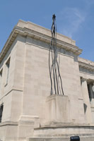 thinman, 2008 - 2009 / 
bronze / 
45 feet (13.72 meters)