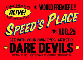 Speed's Place handbill