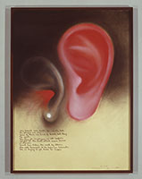 Terry Allen / 
By Storm, 2001 / 
pastel, graphite & ink / 
30-1/2 x 22-1/2 in (77.5 x 57.1 cm)