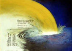 Terry Allen / 
Shocking Joy, 2000 / 
pastel, gouache, graphite, & ink / 
22-1/2 x 30-1/2 in (57.2 x77.5 cm)