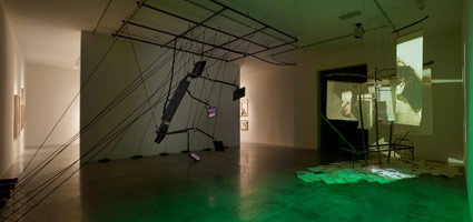 Installation photography / 
Terry Allen - Ghost Ship Rodez: The Momo Chronicles / 
10 March - 16 April 2011