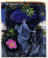 What Dante Saw the Evening Before his Birth, 1992 / 
oil on canvas / 
20 x 17 1/2 in (50.8 x 44.5 cm)