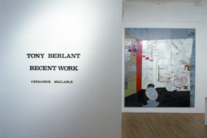 Tony Berlant installation photography, 1988