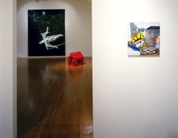 Tony Berlant: Recent Work 1990 / 
installation photography