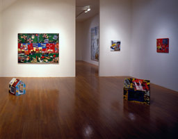 Tony Berlant installation photography, 1990