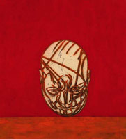 Tony Bevan / 
Head (PC0616), 2006 / 
      acrylic on canvas / 
      38 x 34 1/2 in. (96.5 x 87.6 cm) / 
      Private collection