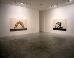 Tony Bevan installation photography, 1998