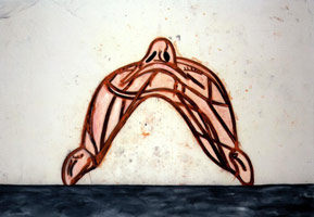 Horizon (PC9717), 1997 / 
acrylic on canvas / 
70 1/2 x 101 3/4 in (179.1 x 258.4 cm) / 
Private collection