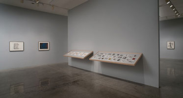 Installation photography, William Brice: Drawings 1960 - 1985 