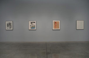 Installation photography, William Brice: Drawings 1960 - 1985 