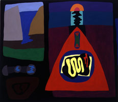 Untitled, 1997 - 1998 / 
oil on canvas / 
50 x 58 in (127 x 147.3 cm) / 
framed: 51 x 59 in (129.5 x 149.9 cm) / 
Private collection