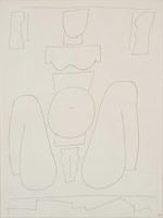 William Brice / 
Untitled, 1978 / 
      ink on paper / 
      23 3/4 x 17 7/8 in. (60.3 x 45.4 cm) / 
      WBr10-22
