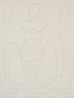 William Brice / 
Untitled, 1978 / 
      ink on paper / 
      23 3/4 x 17 7/8 in. (60.3 x 45.4 cm) / 
      WBr10-22