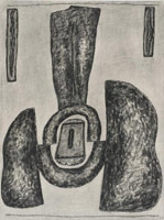 William Brice / 
Untitled, 1978 / 
      charcoal on paper / 
      24 x 18 in. (61 x 45.7 cm) / 
      WBr10-23