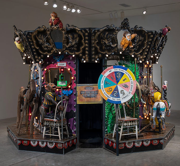 Edward and Nancy Kienholz: The Merry-Go-World or Begat by Chance and the Wonder Horse Trigger