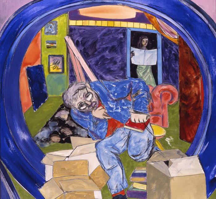 R.B. Kitaj: Unpacking My Library